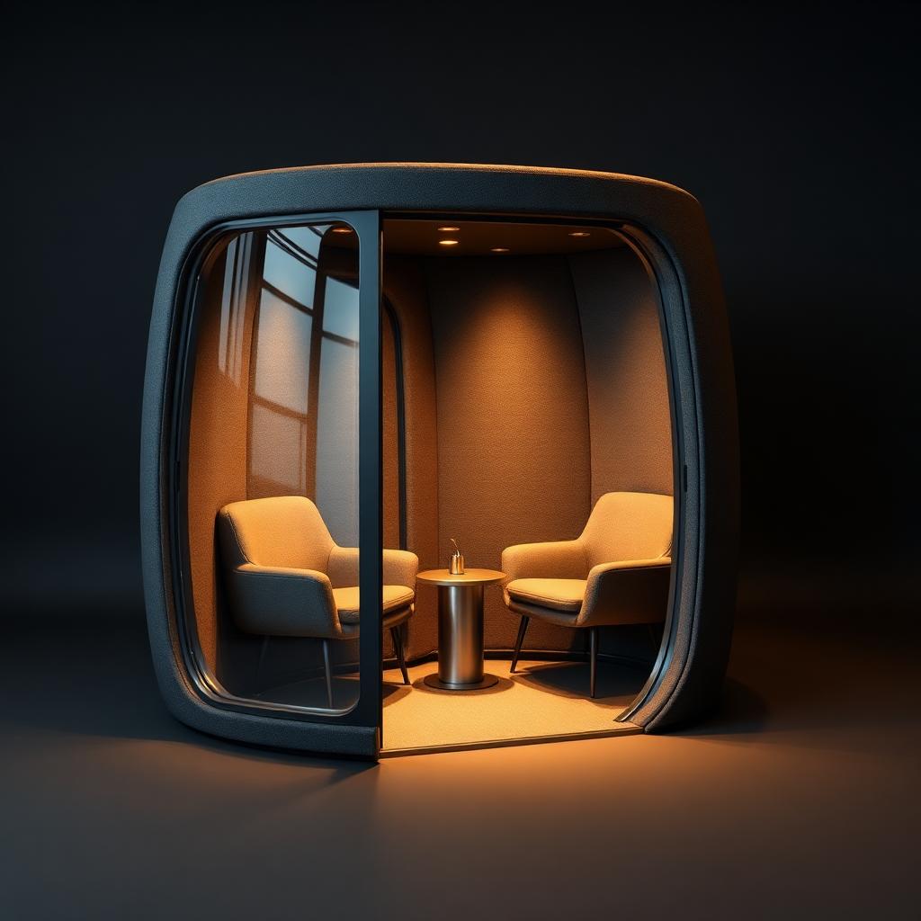 QuietNest Cove series acoustic pod
